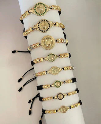 PULSERAS TEJIDAS CABALLEROS